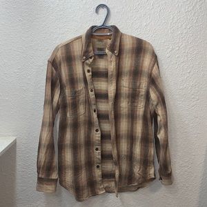 Men’s St Johns Bay Brawny Vintage Flannel Size Medium
